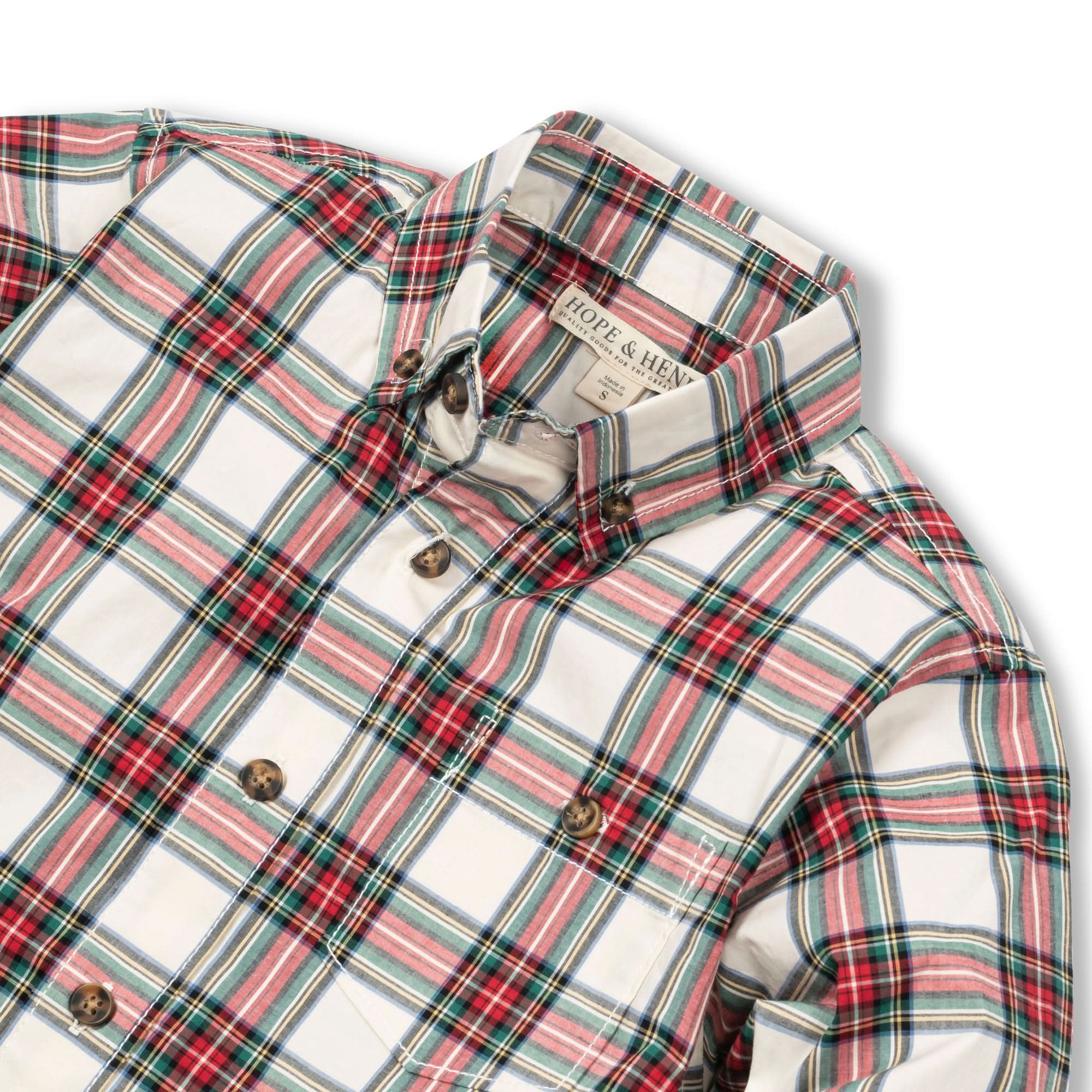 Stretch Poplin Button Down Shirt