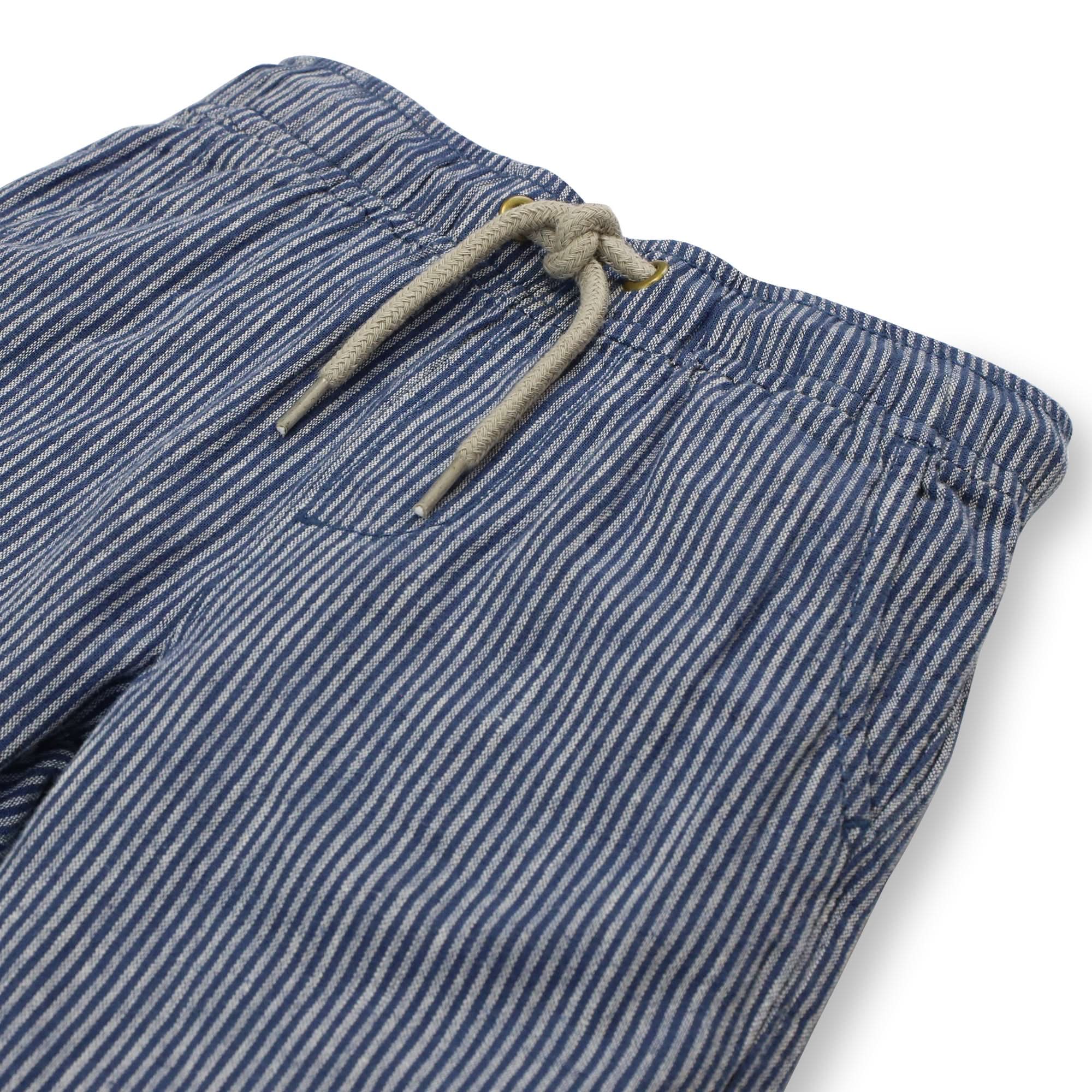 Relaxed Linen Pull-On Short - Baby