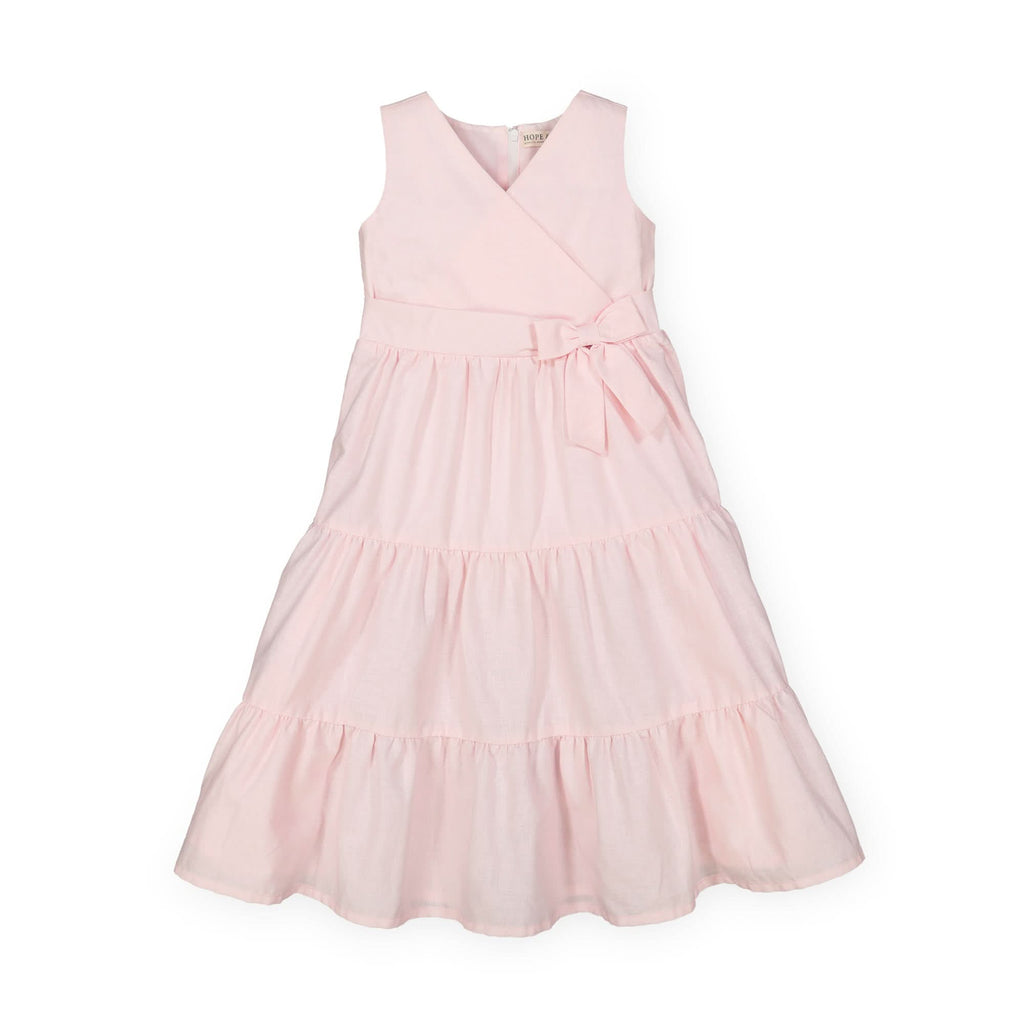 Tiered Wrap Dress