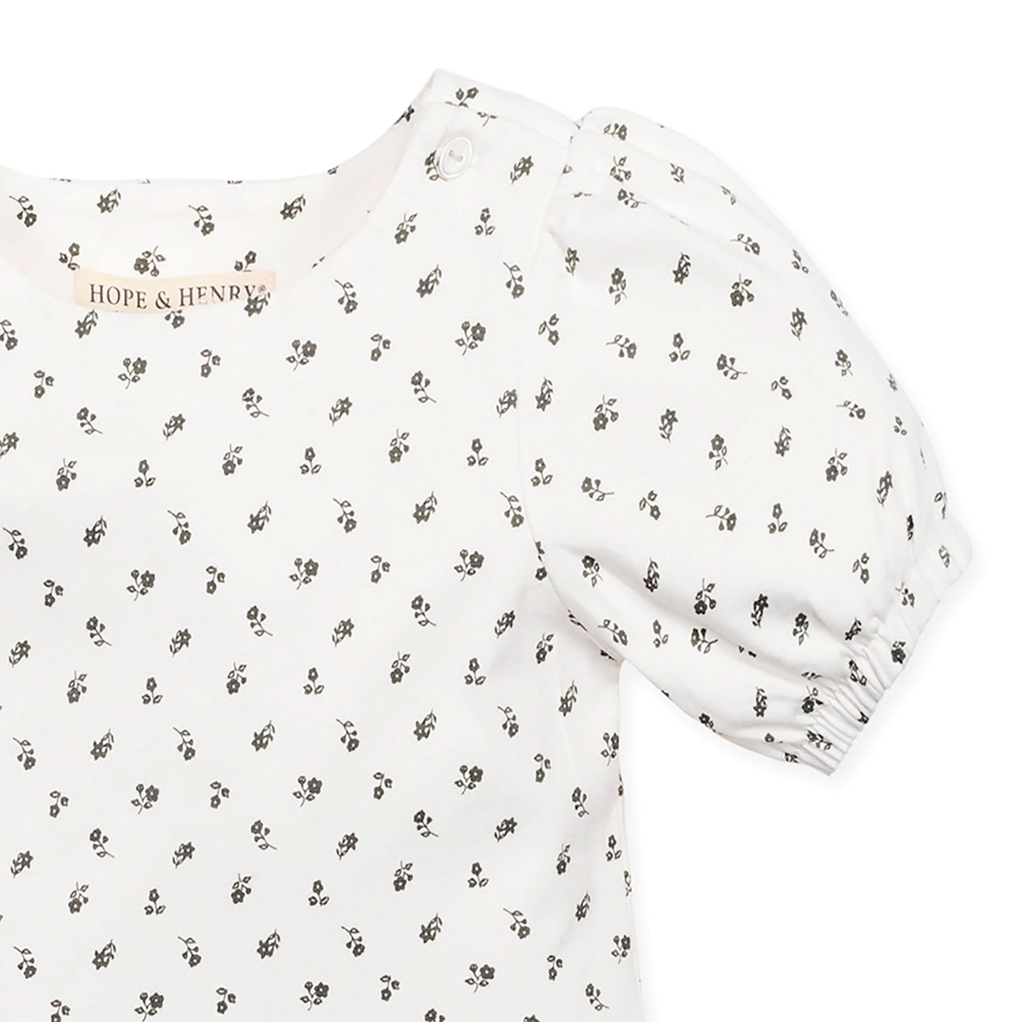 Organic Knit Peplum Top - Baby