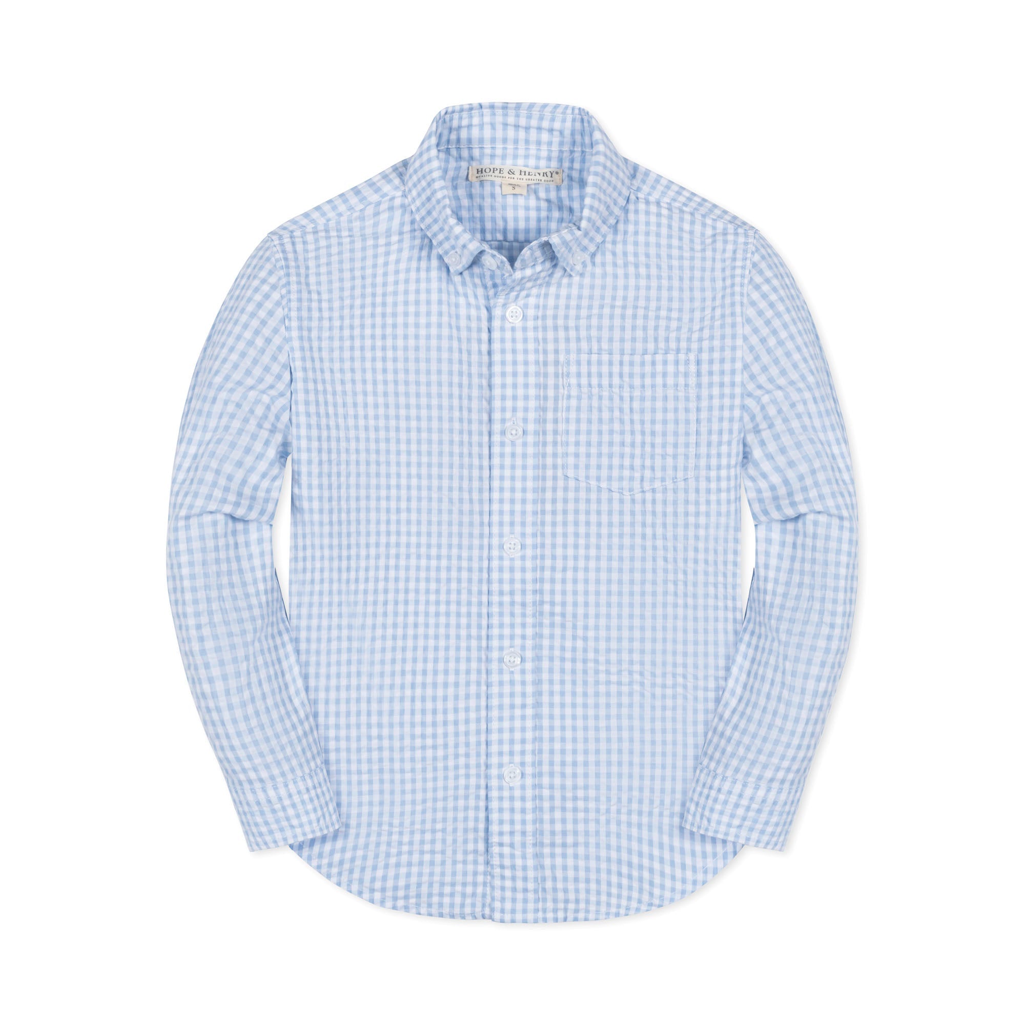 Organic Seersucker Shirt