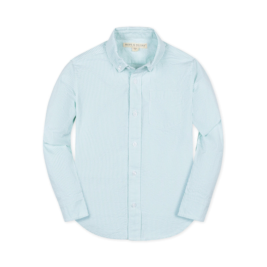 Organic Seersucker Shirt - Baby