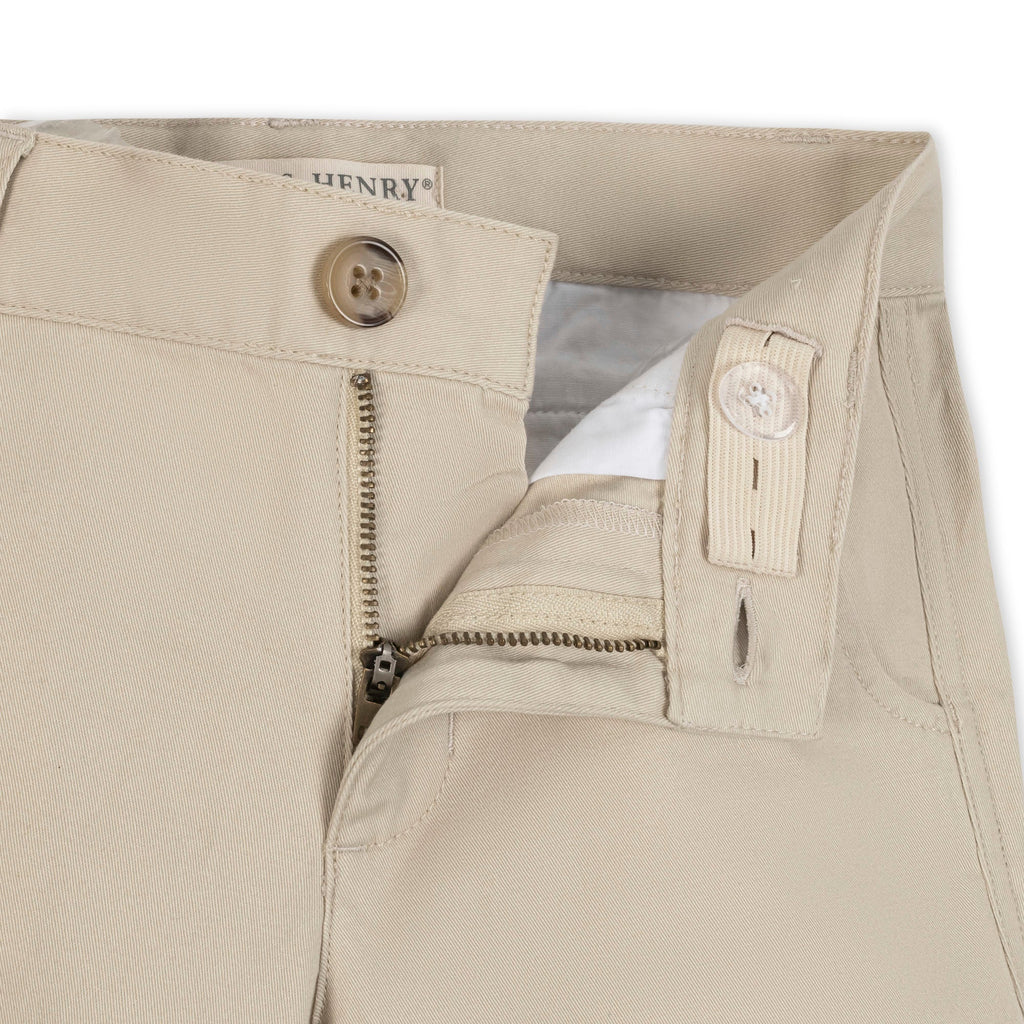 Organic Stretch Chino Short