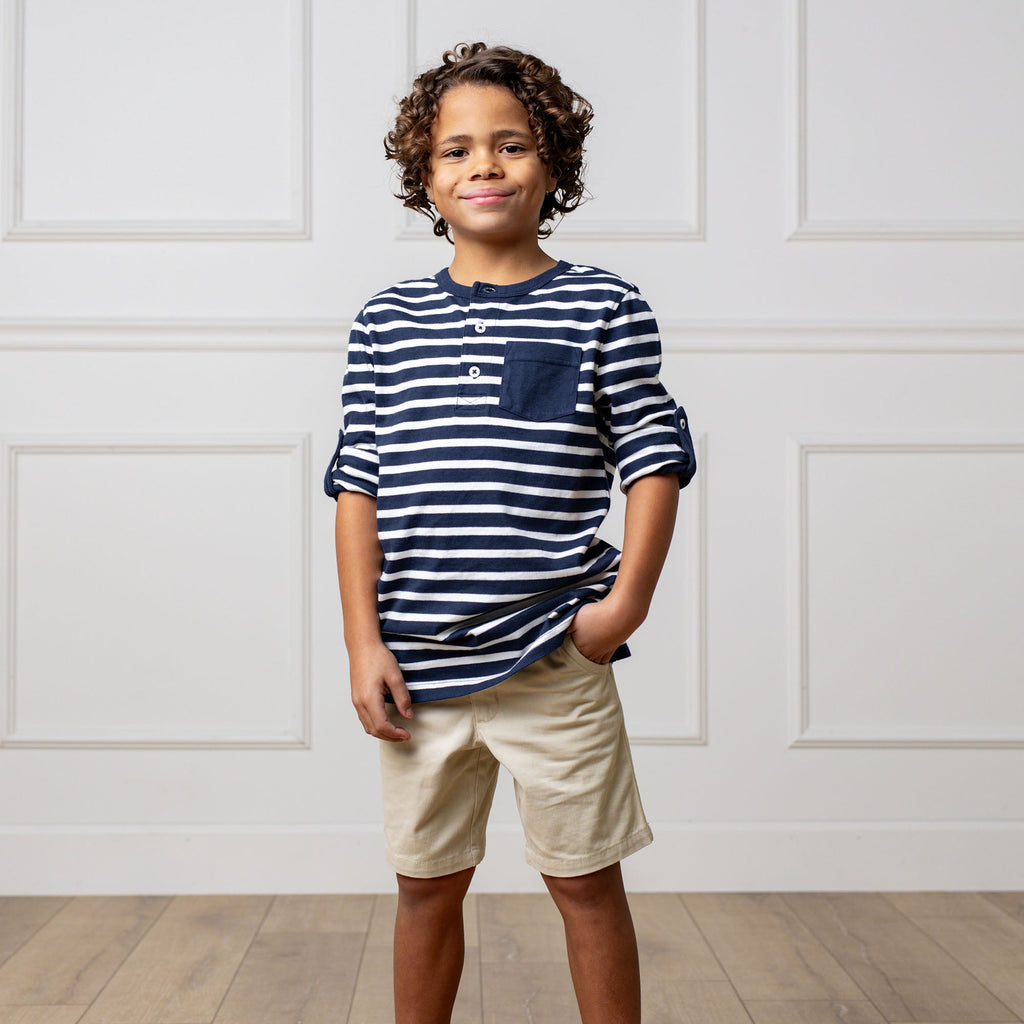 Organic Stretch Chino Short