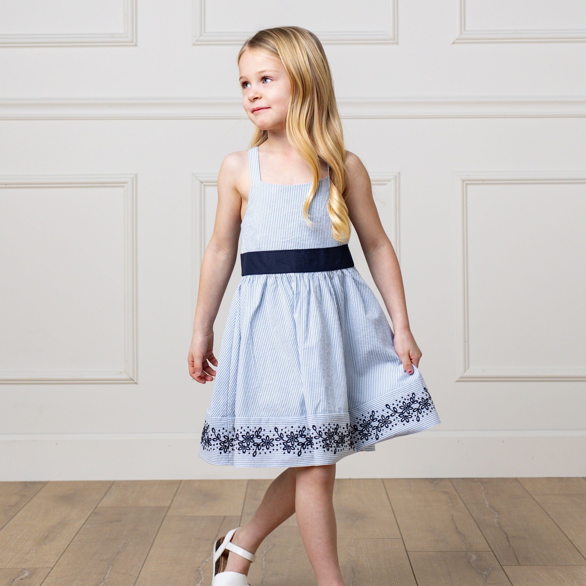 Organic Embroidered Special Sundress
