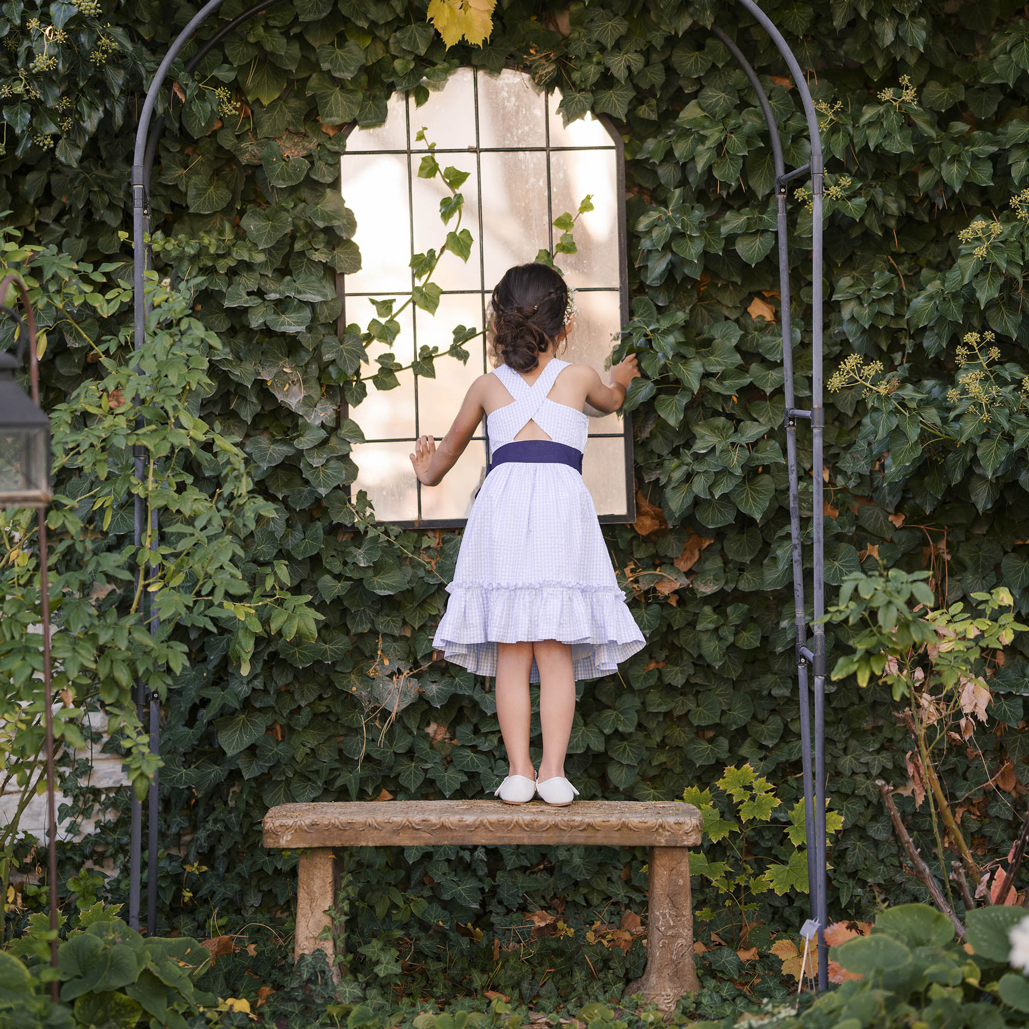 Organic Cross Back Party Dress