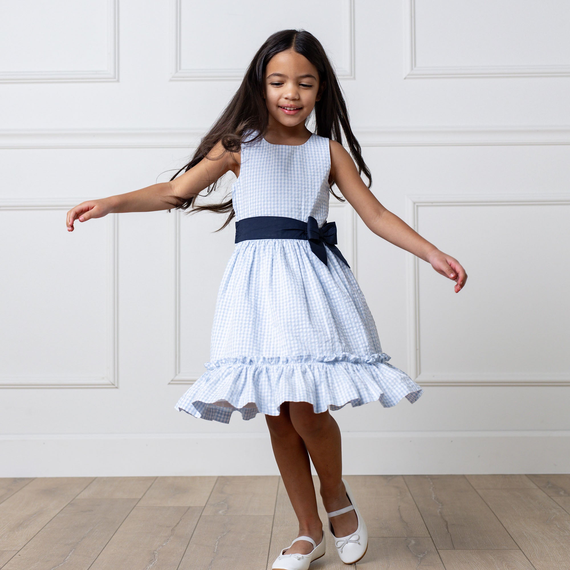 Organic Cross Back Party Dress