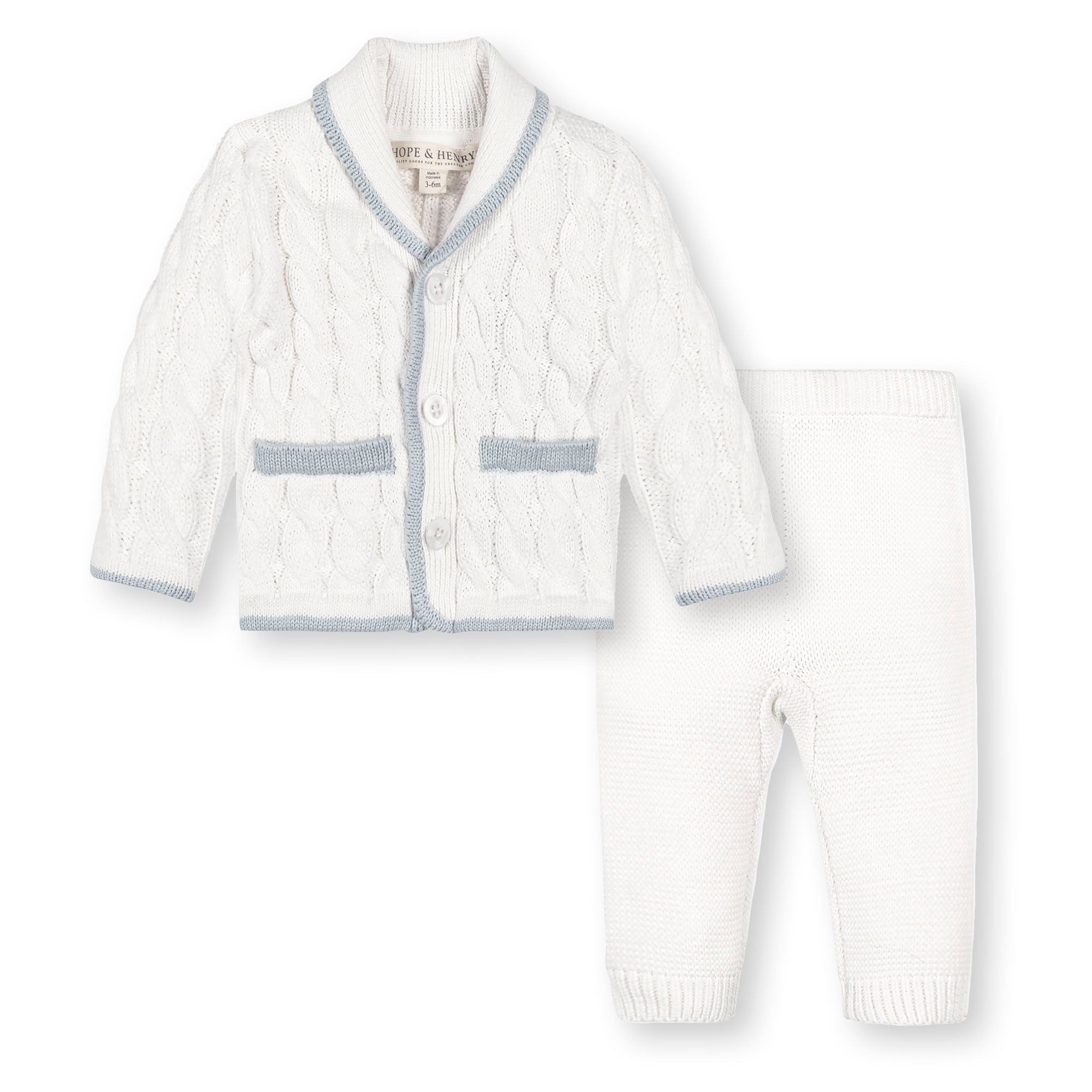 Organic Cardigan and Legging Set