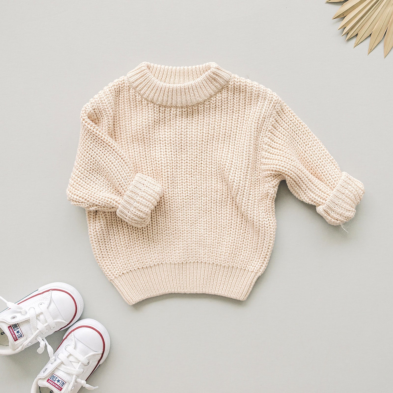 Chunky Knit Sweater | Vanilla