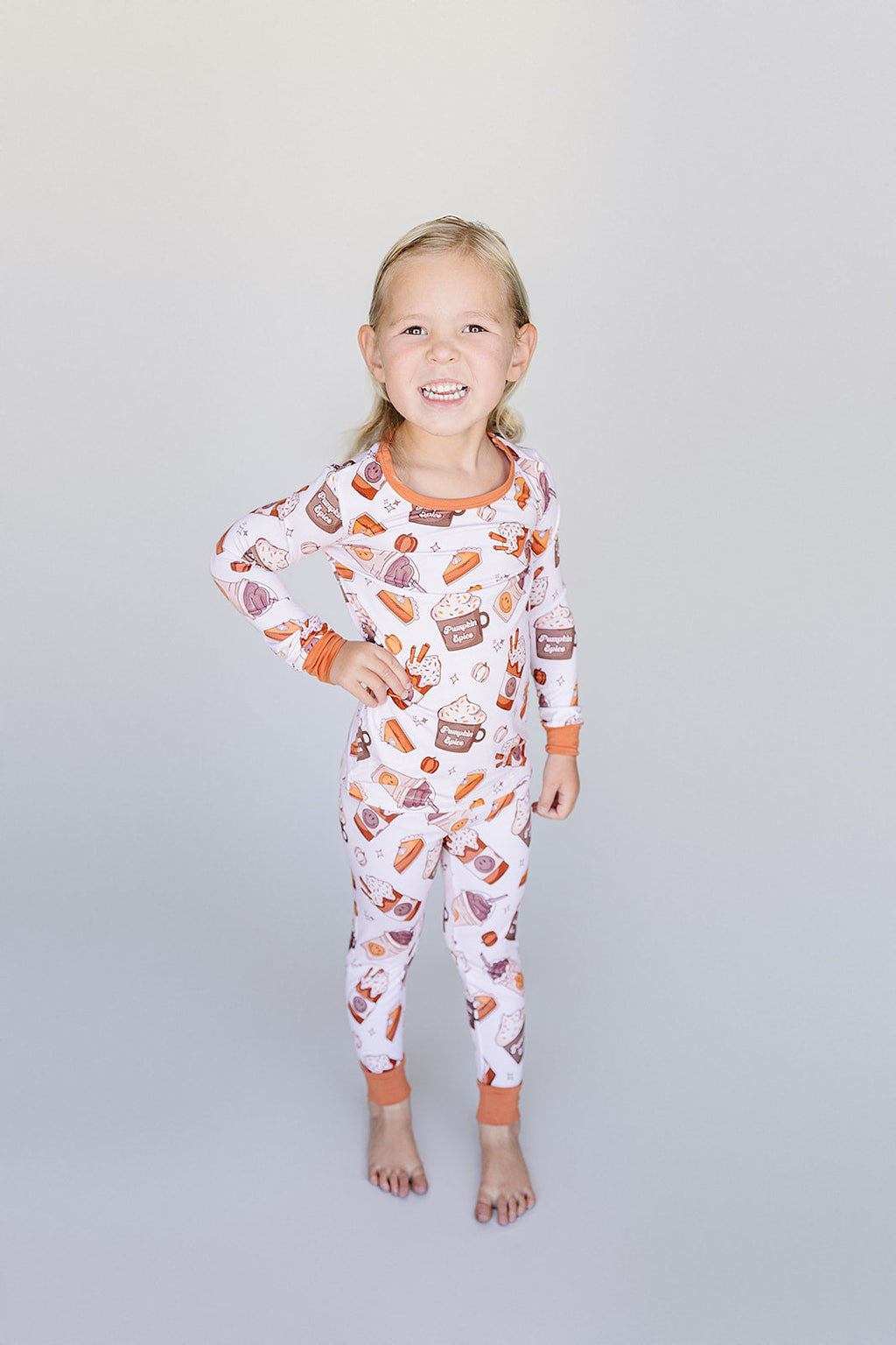 Bamboo Two Piece Set | Pumpkin Spice