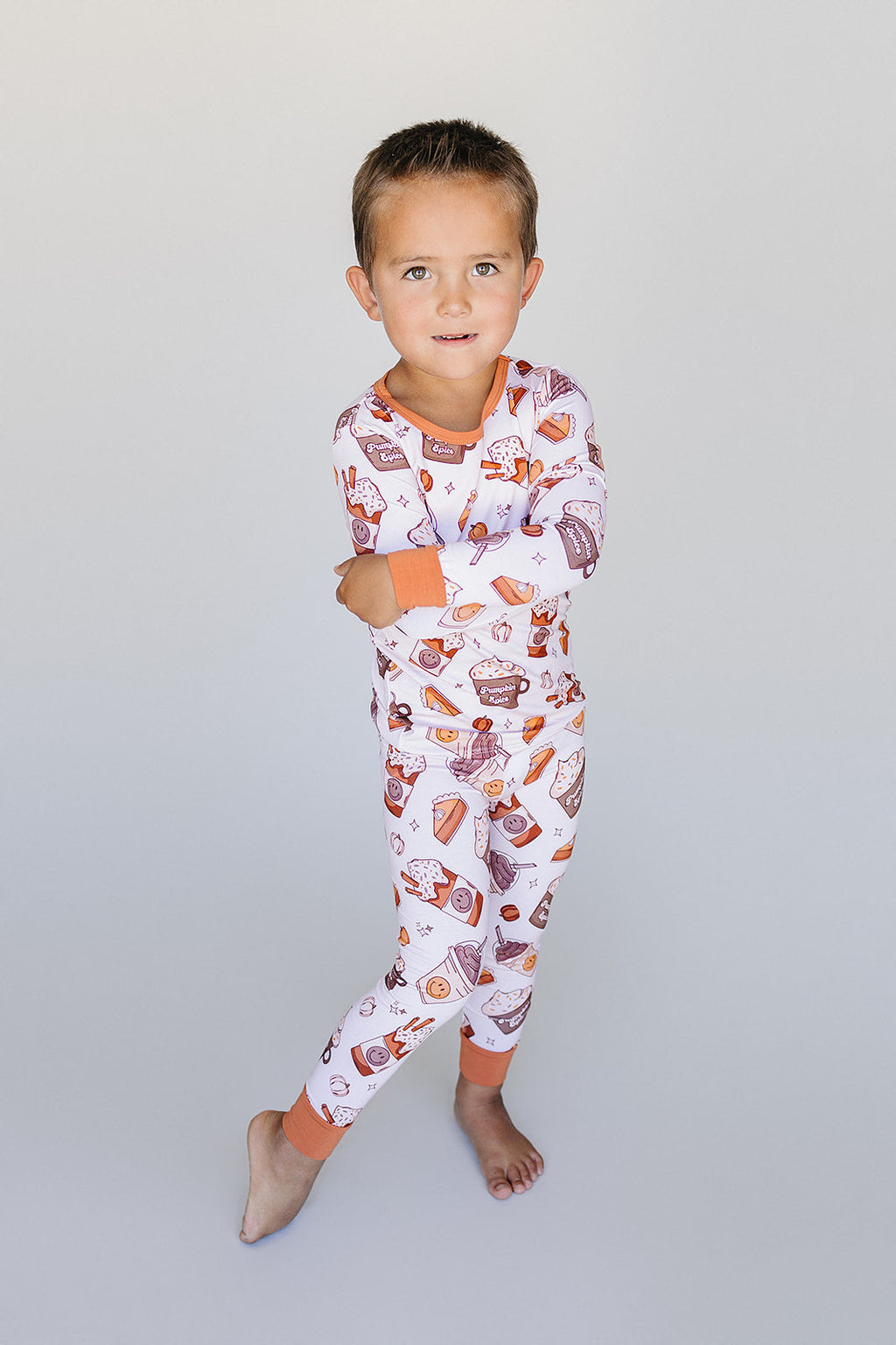 Bamboo Two Piece Set | Pumpkin Spice