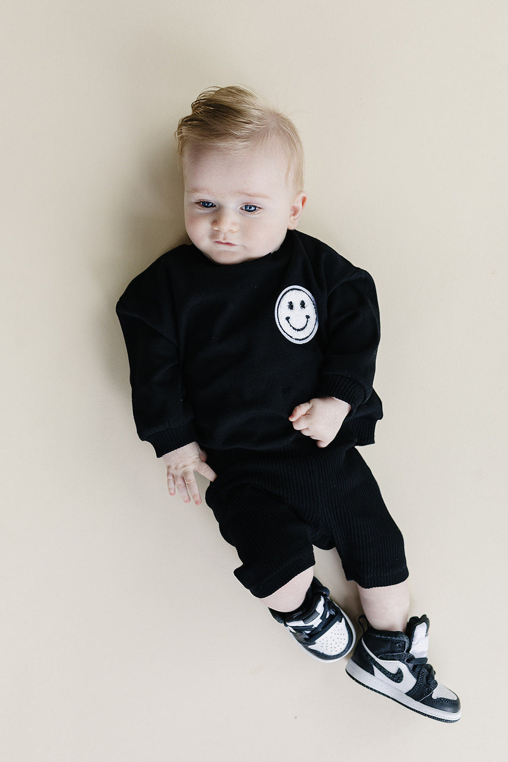 Biker Shorts Set | Black