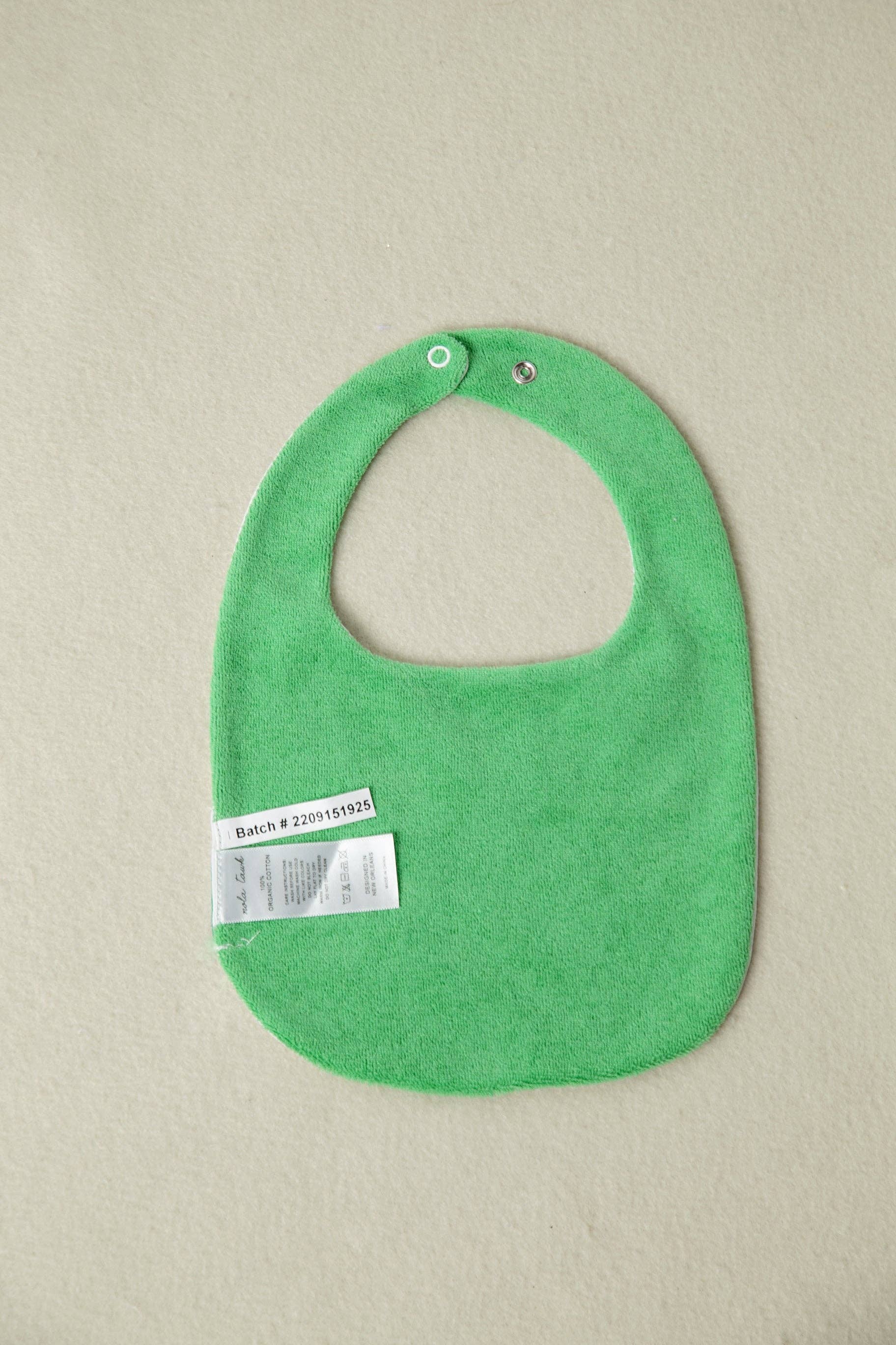 Nola Tawk - My First Beignet Cotton Bib
