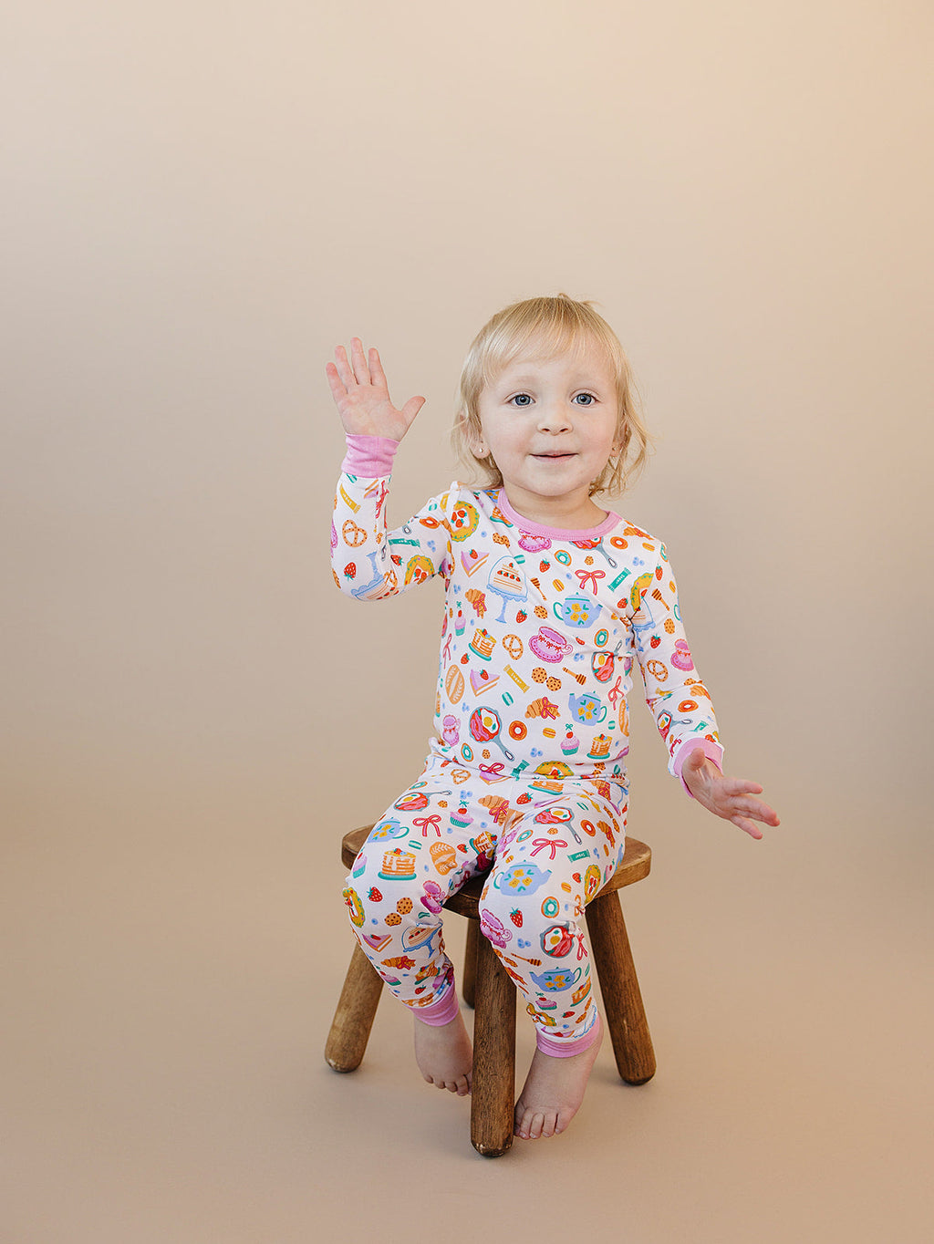 Bamboo Two Piece Set | Breakfast Whimsy