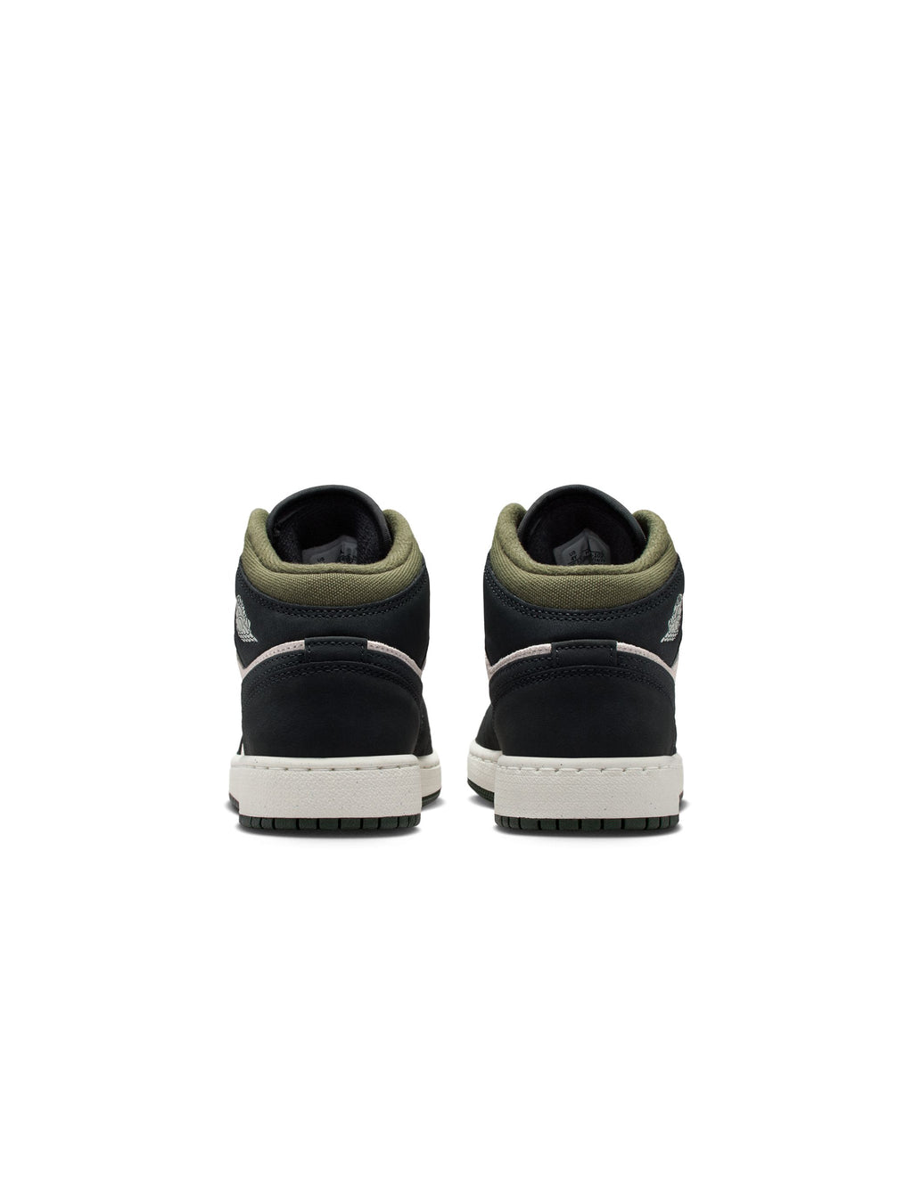 Air Jordan Big Kids 1 Mid- Light Orewood Brown