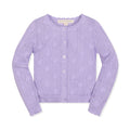 Organic Scallop Edge Cardigan