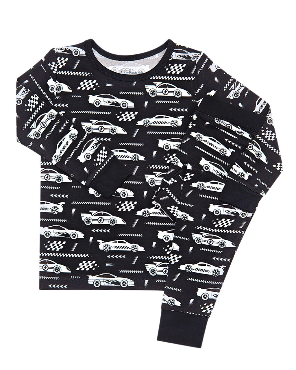 Bamboo Two Piece Set | Race Cars