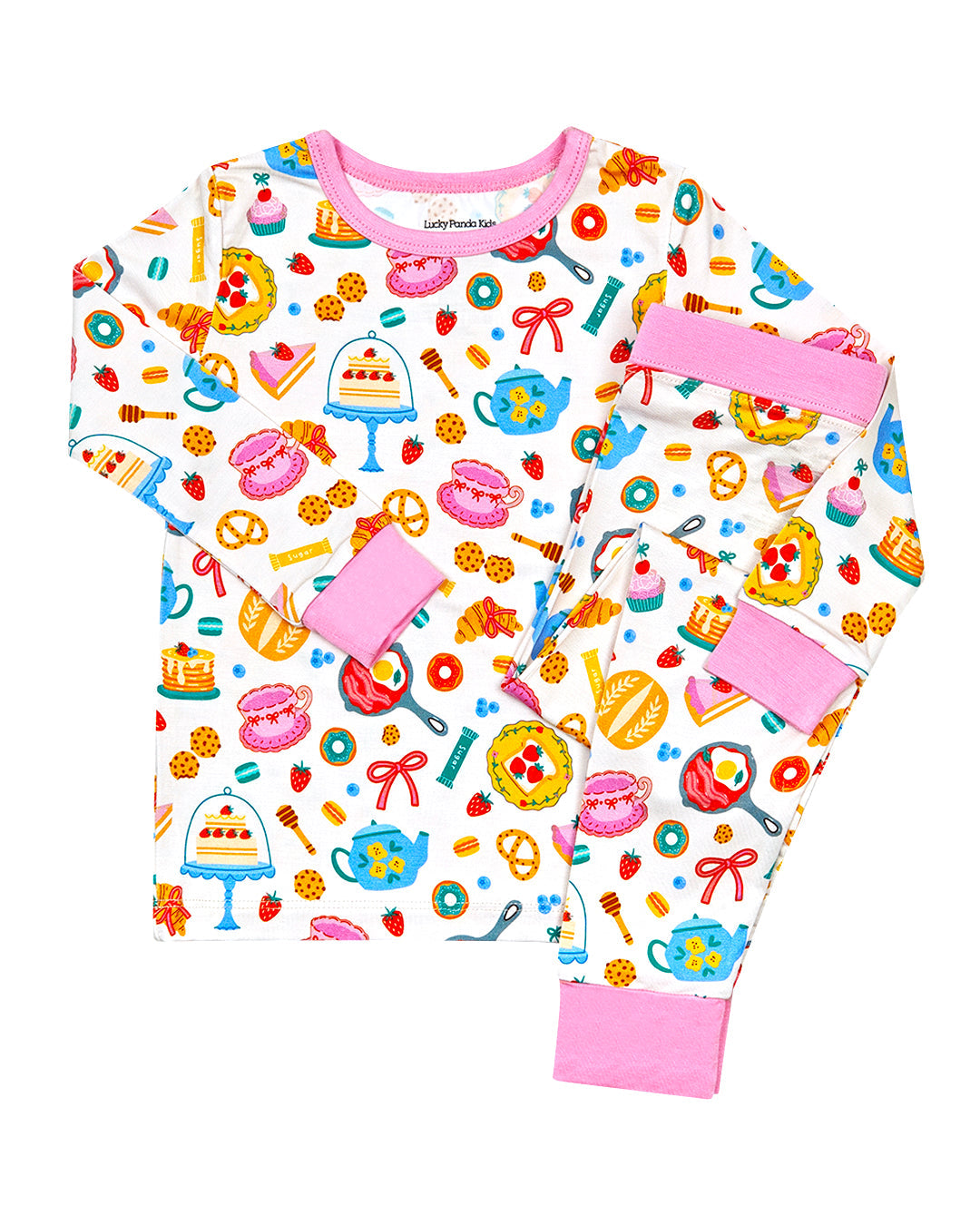 Bamboo Two Piece Set | Breakfast Whimsy