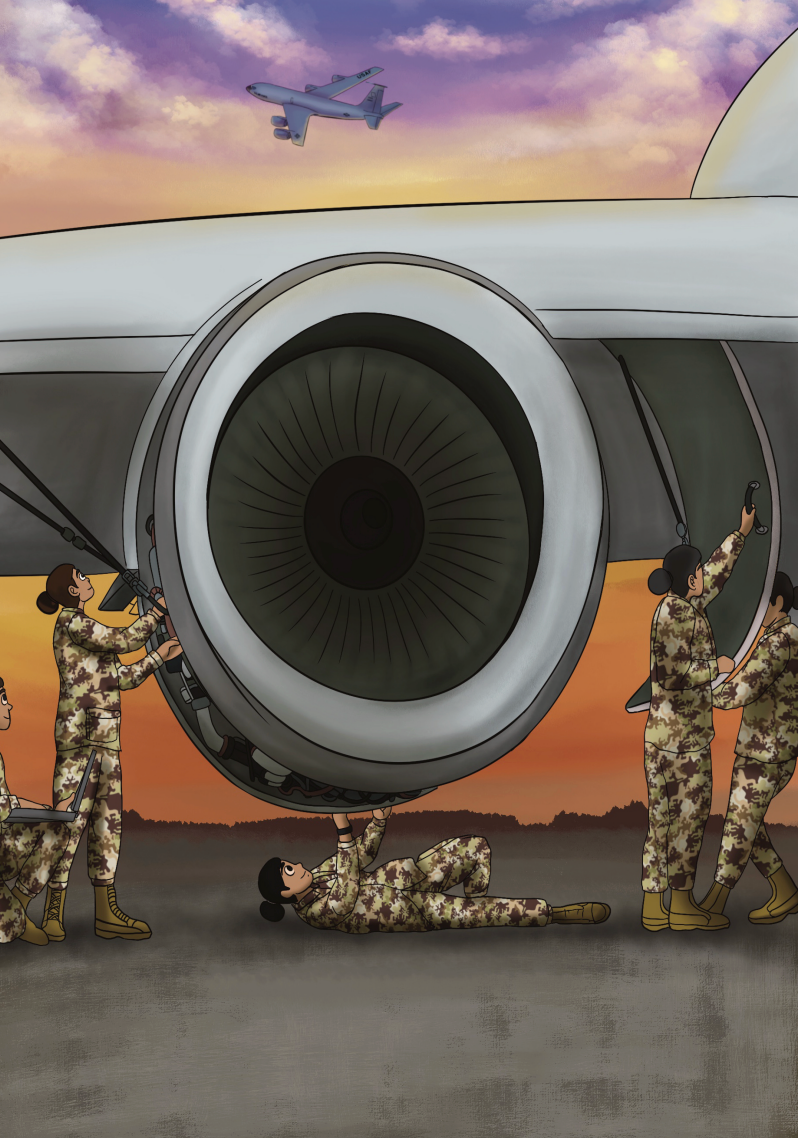 Air Force Children’s Book - My Mommy, My Airman by Matthew E. Miller