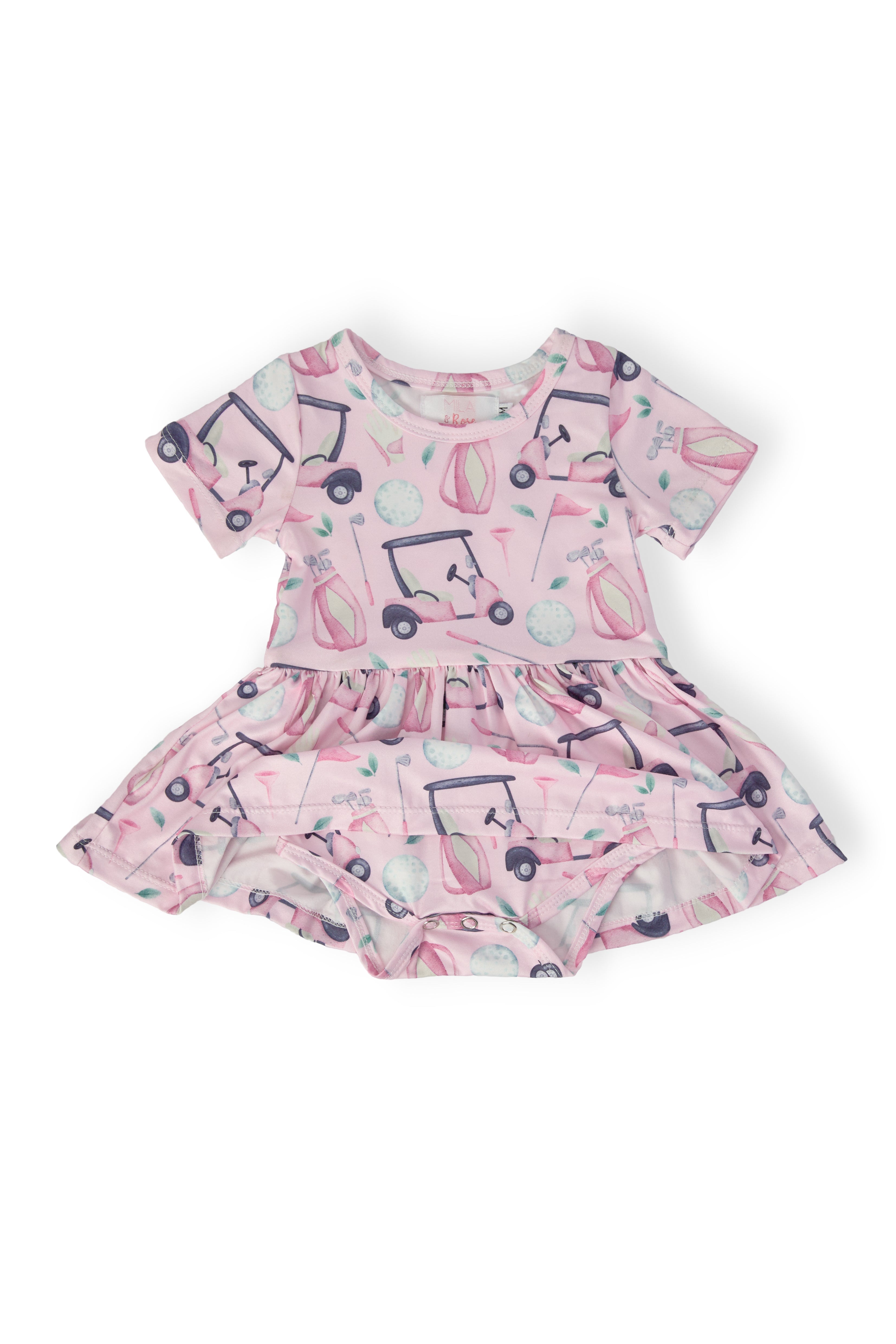 Tee Time S/S Twirl Bodysuit