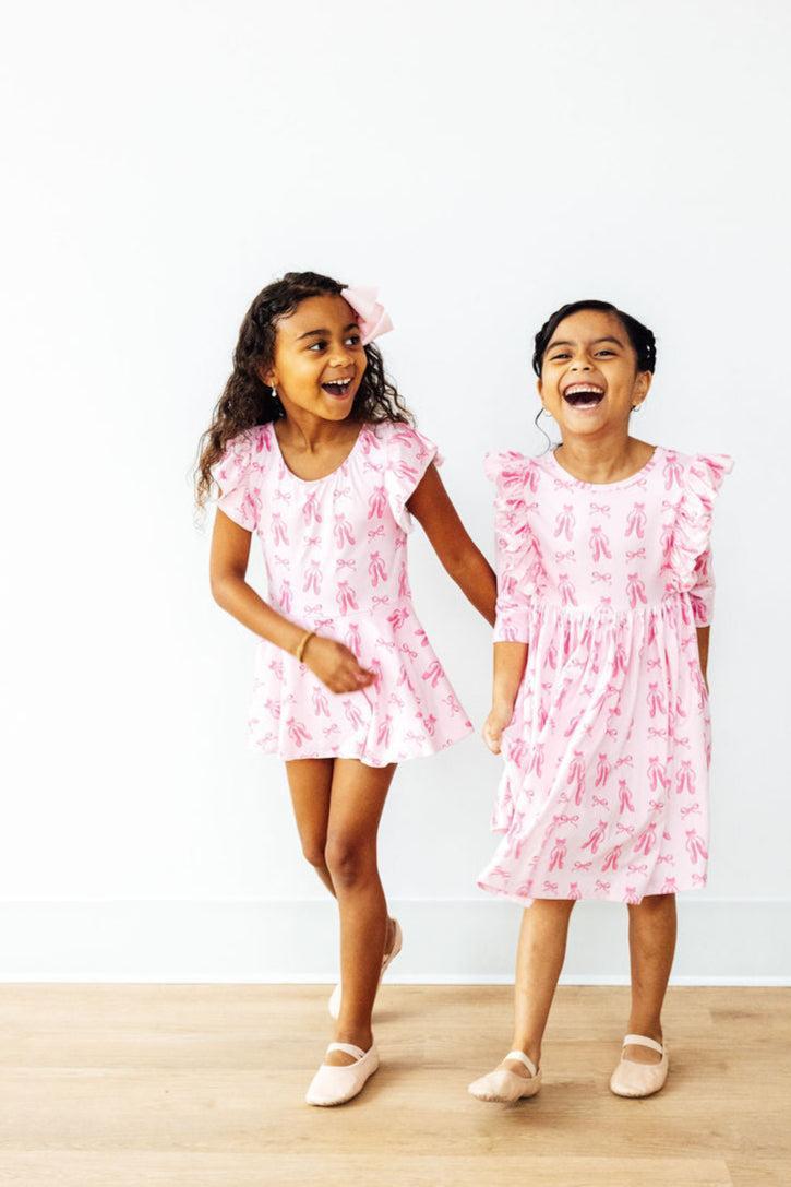 Twirling en Pointe S/S Twirl Leotard