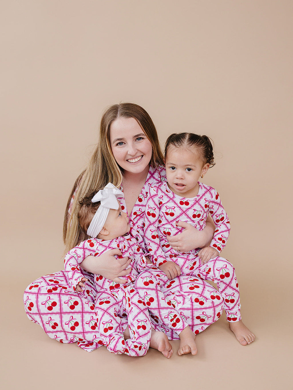 Bamboo Women's Pajamas | Cherry Bow