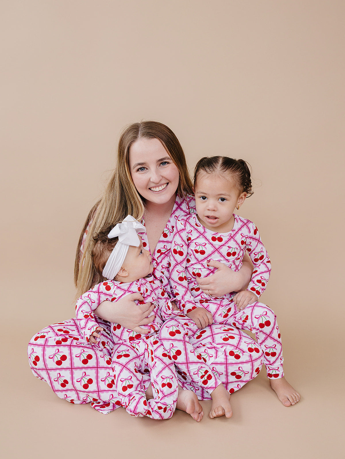 Bamboo Women's Pajamas | Cherry Bow
