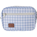 Blue Gingham Mini Fanny Pack