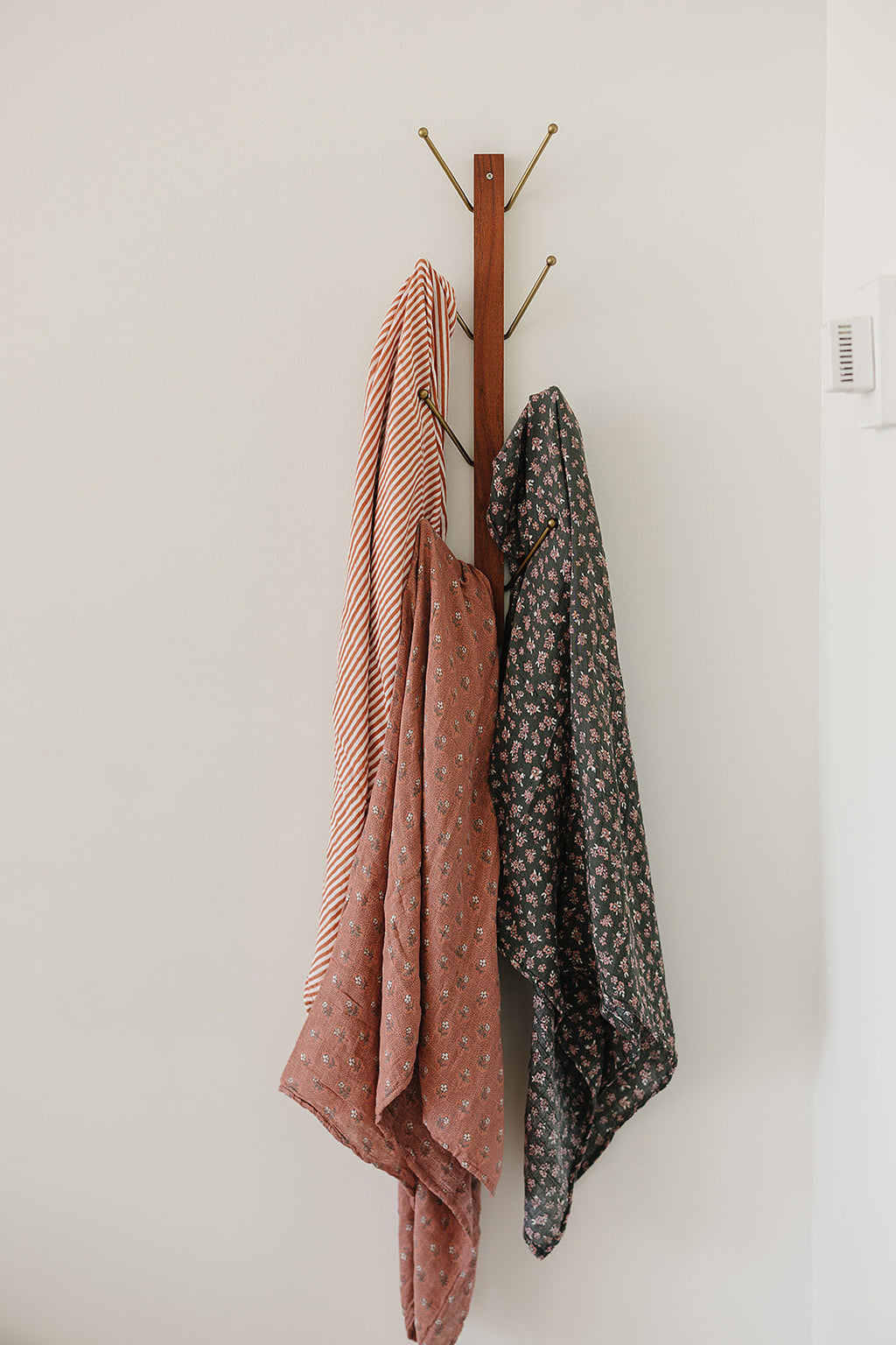 Olive Bloom Muslin Swaddle Blanket