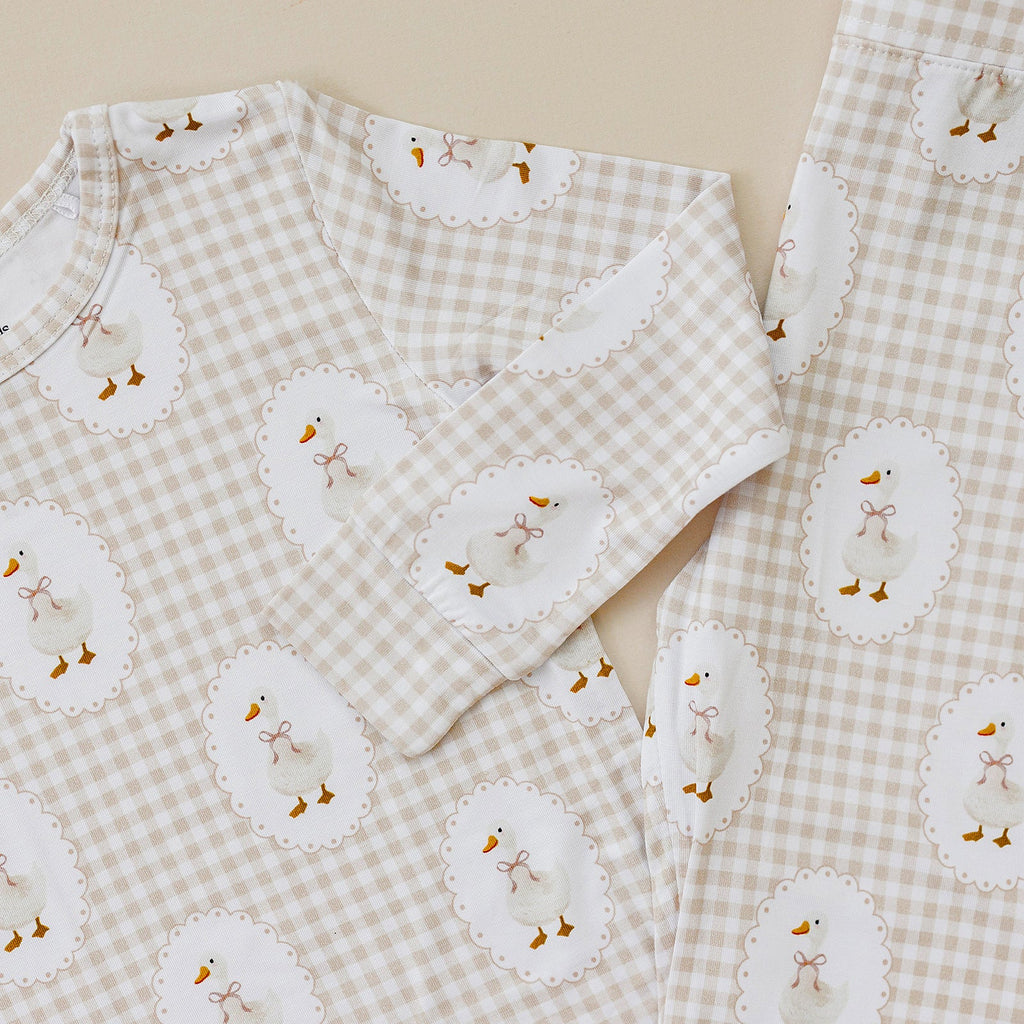 Bamboo Two Piece Set | Gingham & Goose