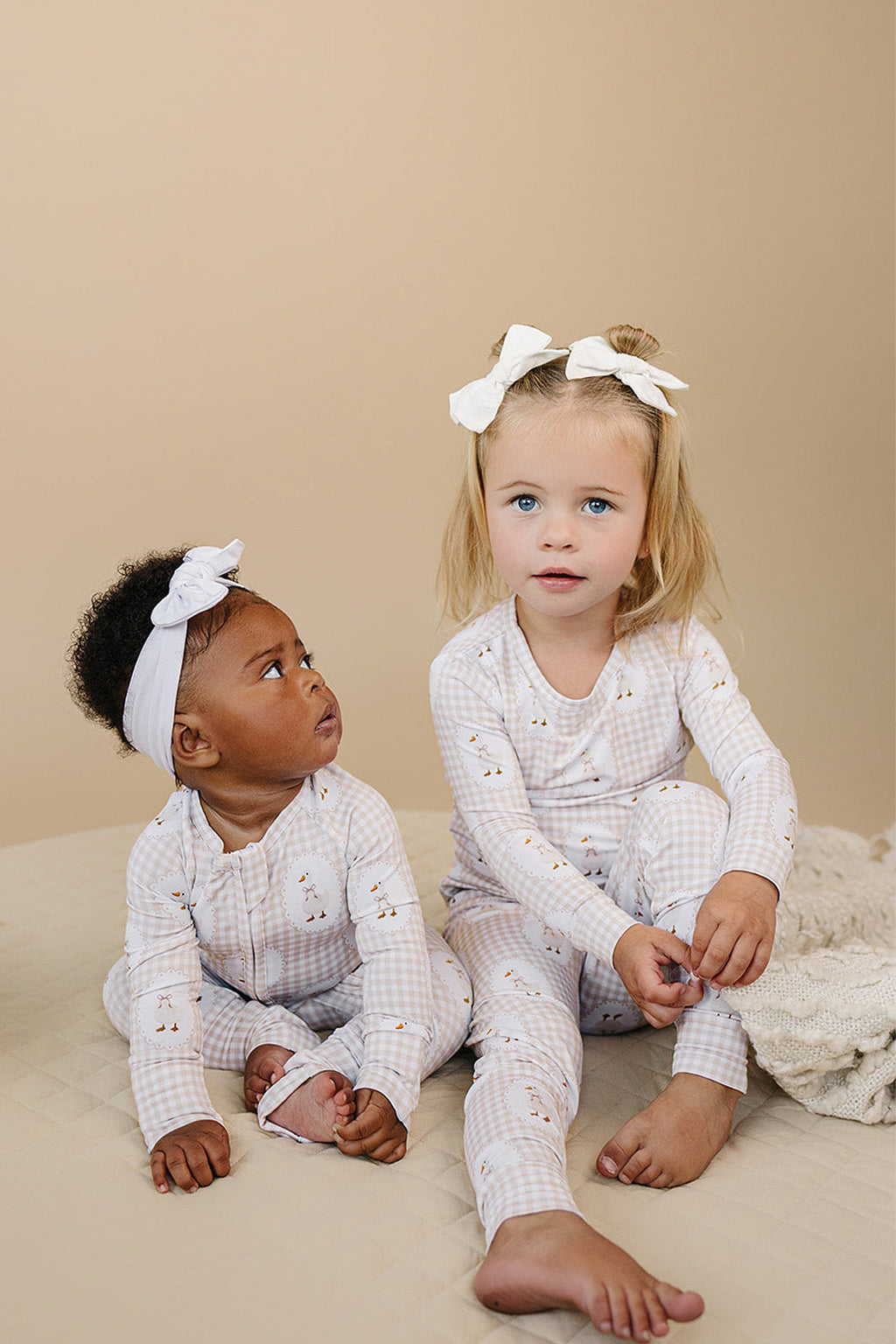 Bamboo Two Piece Set | Gingham & Goose