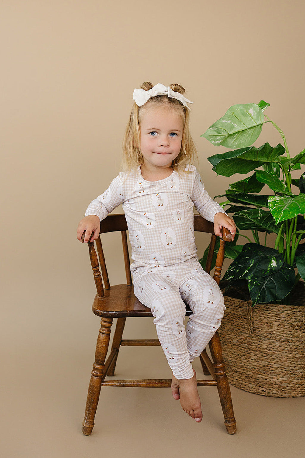 Bamboo Two Piece Set | Gingham & Goose