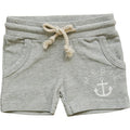 Grey Anchor Pocket Shorts