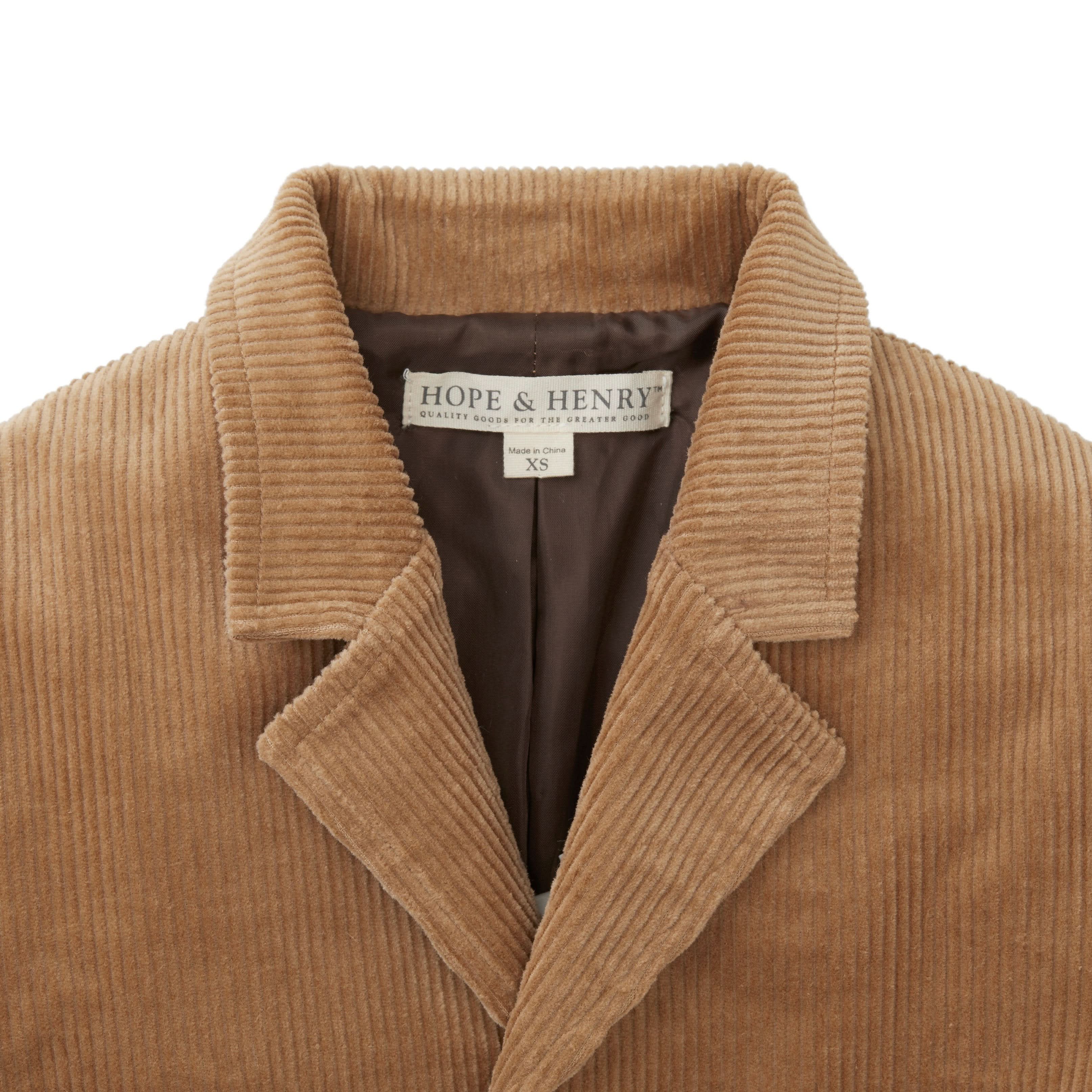 Organic Corduroy Blazer