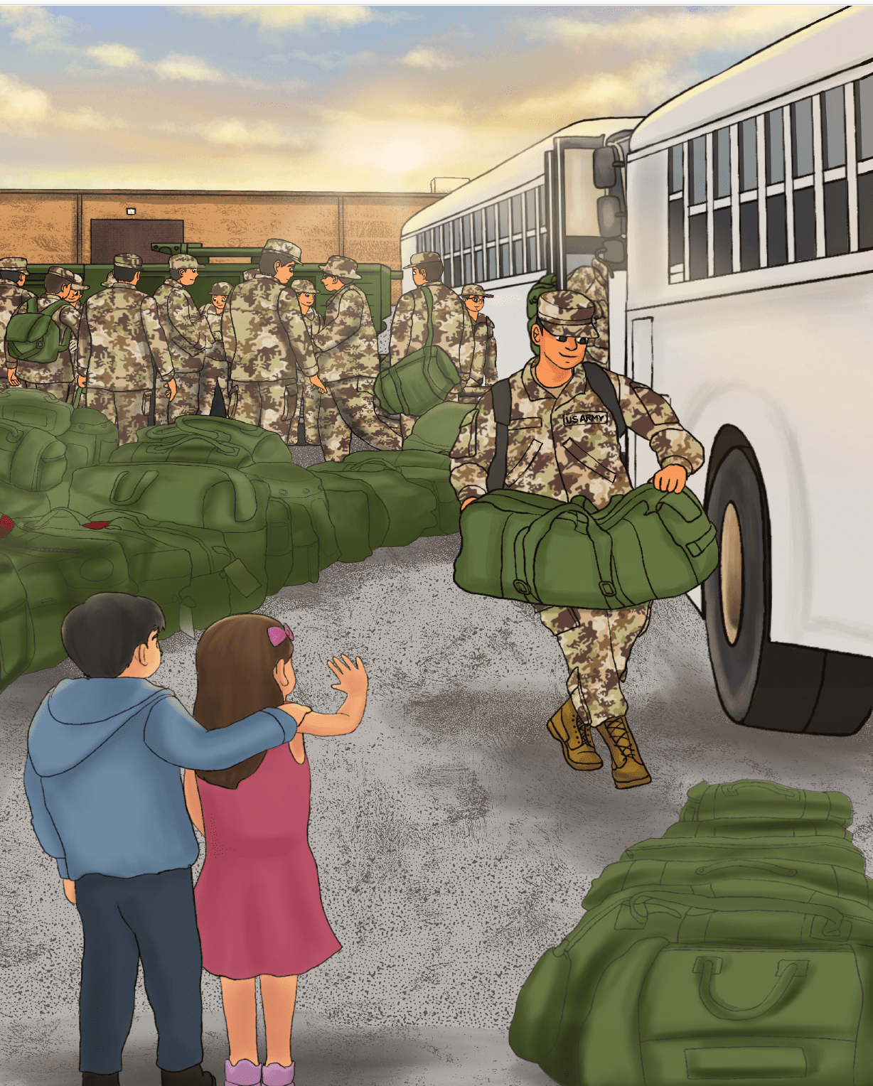 Army Children’s Book - My Mommy, My Soldier by Matthew E. Miller
